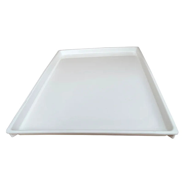 Food display White plastic tray rectangle