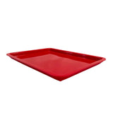 Durable Ribbed Red Serving Tray M1612 – 412mm*306mm M1612-1-RED