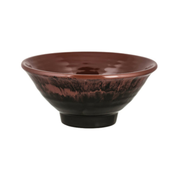 Brown and Black Soup Bowls Melamine 7.5″ BN & BK MT575NC