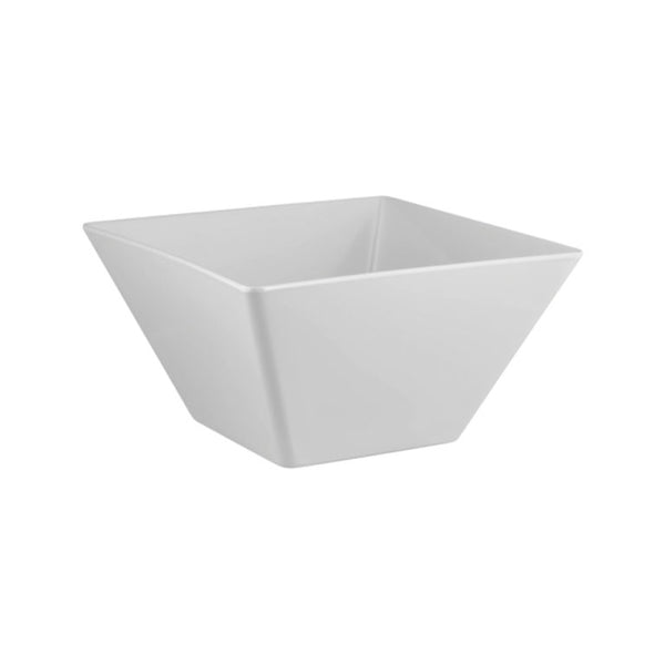 White Large Deep Square Bowls 240x240x140mm 