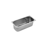 Gelatipan 5.0 Litre Stainless Steel 360x165x120mm 18/10 Stackable Gelati Ice Cream Pans