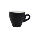 Matt Black Saucer To Suit Tulip Cup 200ml  Box Set of 6 Saucers