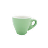 Pastel Mint Green Round Espresso Saucer Set of 6 Saucers