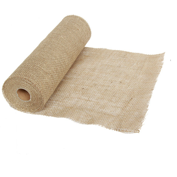 Wedding Event Natural Hessian Burlap Table Runner Decoration 10 Meter x 35 cm