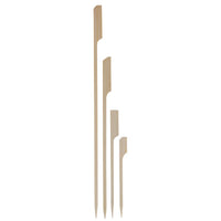 Flat Top Bamboo Paddle Skewer 12cm Pack 250