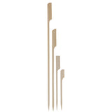 Flat Top Bamboo Paddle Skewer 12cm Pack 250