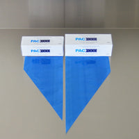Blue Disposable Pastry  Piping Bag Biodegradable & Recyclable Pack 100 Bags 26x51cm