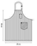 Paris Professional Navy Blue Bib Apron 68 x 86cm PROECA03