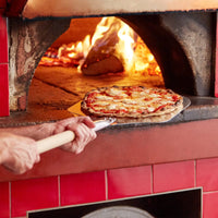 pizza oven shovel Aluminium with wood handle