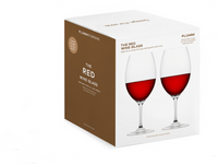 Plumm Everyday The RED Glass 560ml Set of 4 PLUP1110R4 Gift Box