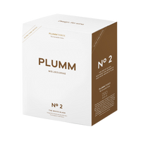 Plumm Three No.2 The White Glass 435ml Set of 2 PLU37002 Gift Box