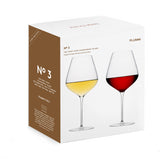 Plumm Three No.3 The Pinot Noir/Chardonnay Glass 800ml Set of 2 PLU37003  Gift Box