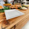 High Quality Square Serving Platter  Polypropylene 376mm*376mm PS15-15PP
