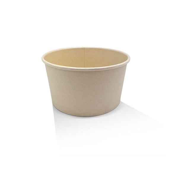 32oz kraft brown paper salad bowls & Lids