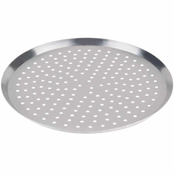 aluminium pizza tray perforated 