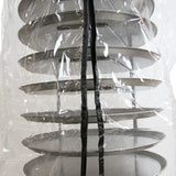pizza tray cover clear with two zips suits 24 large tier racks
