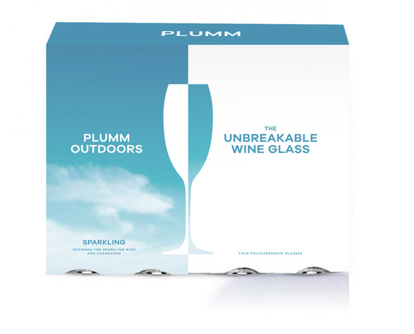 PLUMM OUTDOORS SPARKLING Set of 4 PLUO6630S Gift Box