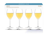 Plumm Outdoors WHITE A 372ml Set of 4 Polycarbonate Glasses PLUO6620A Gift Box