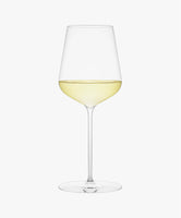 The White Glass 435ml Set of 2 Glasses