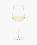 The White Glass 435ml Set of 2 Glasses