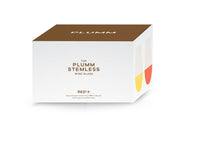 Plumm Stemless RED B+ 670ml Set of 4 Glasses Gift Box  PLUTPG5510B-4