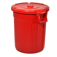 Garbage Bag Orange 80 Litre Rolls  91 x 77cm Box 250 Bags 25-27 UM
