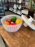 Salad Leafy Greens & Herb Spinner Push 6 Litre Hands On 19143 Printed Box