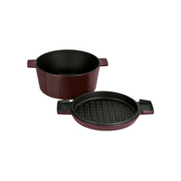 Cast iron French oven 3.5litre Duo