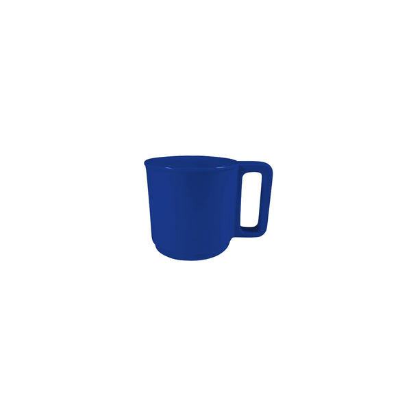 Blue Melamine Stackable Mug 350ml 