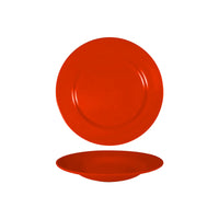 Red Round Soup Plate 230x35mm