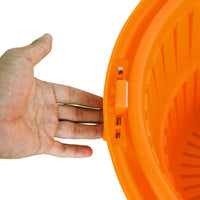 Salad & Vegetable Spinner 9.5 Litre Commercial With Handle Orange 97285 KH
