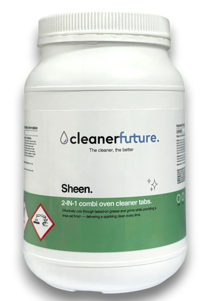 Sheen 2 in 1 Combi Oven Cleaner Tabs 99 Tablets 6 KG Cleaner Future