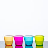 coloured polycarbonate 30ml shot drink shot glass