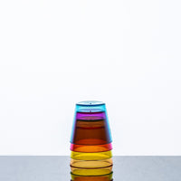 Disposable Shot Glass Multi Coloured 30ml (Box 1000 Glasses) Polycarbonate 17683