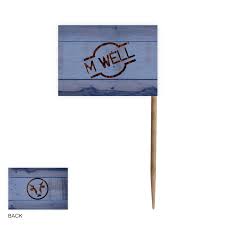 steak marker 65mm toothpick flag