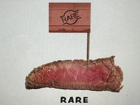 Steak Flag Food Toothpick Marker Wood Bamboo Pack 200 Flags Rare OTSMF200R