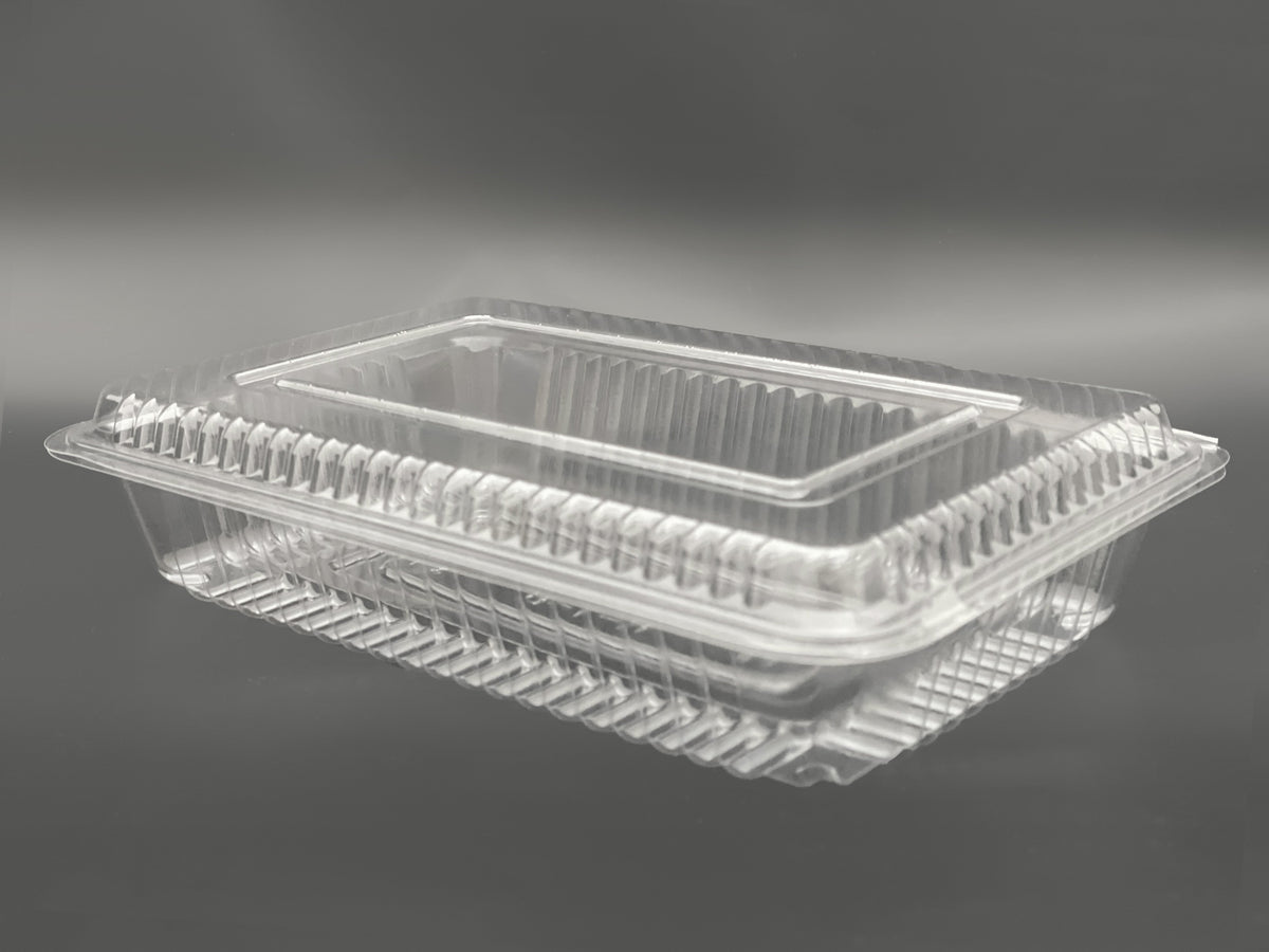 Sushi Container Plastic 6 Pce Handroll With Hinged Lid Takeaway Pack 1 ...