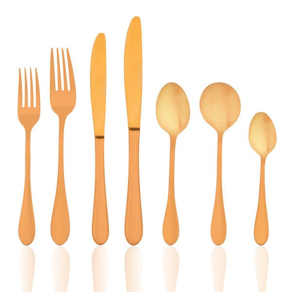 Soho Gold Cutlery Set 56pc