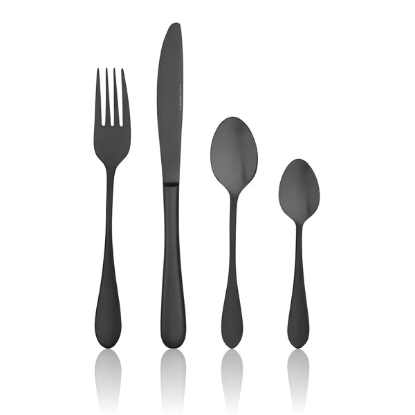 Soho Ink Cutlery Set 16pc