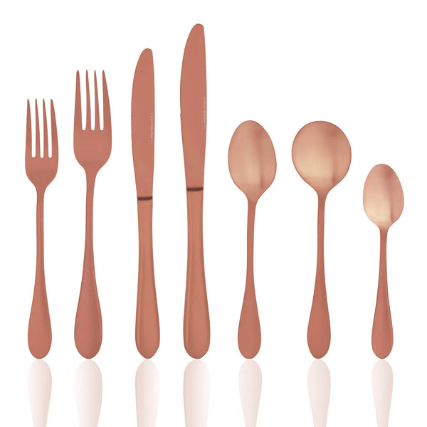 Soho Rose Cutlery Set 56pc