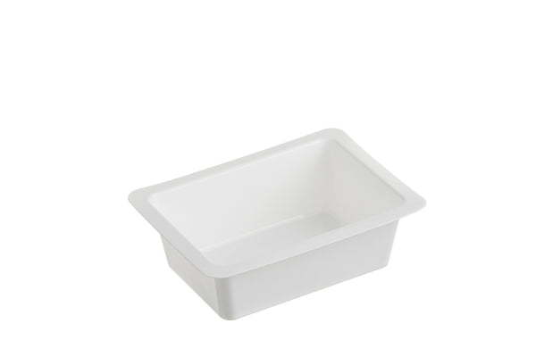 Tofu Containers White (Box 500 Containers) 