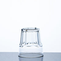 (Box of 100) Titan Plastic Whiskey 250mL Tumbler Glass Reusable( Copolyester) 17634