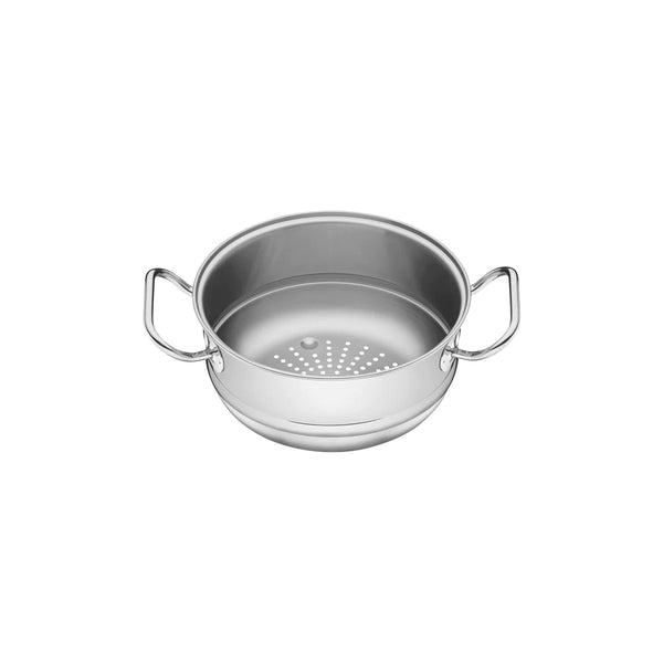 24cm stainless steel steamer with handles 5.6 litre
