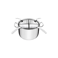 Professional Stock Pot with 4 x Pasta Inserts Stainless Steel 300x201mm / 13.5L