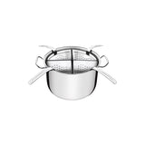 Professional Stock Pot with 4 x Pasta Inserts Stainless Steel 300x201mm / 13.5L