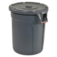 TRUST® Commercial Thor Round Bin Grey