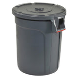Bin Lid TRUST® Commercial Thor Round  Suits 75l litre Bin GREY 17914