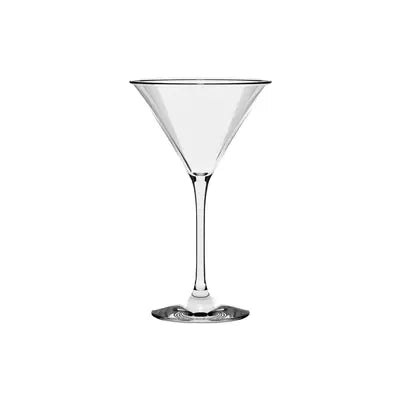 Martini Glass V Shape 225ml Tempered Extra Strong Glasses