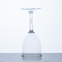Plastic Reusable Wine Goblet 285mL (Box 100 Glasses) Polycarbonate 17651