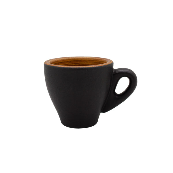 WOOD GRAIN PRINT CERAMIC ESPRESSO CUP 90ml SET OF 6 INCAFE